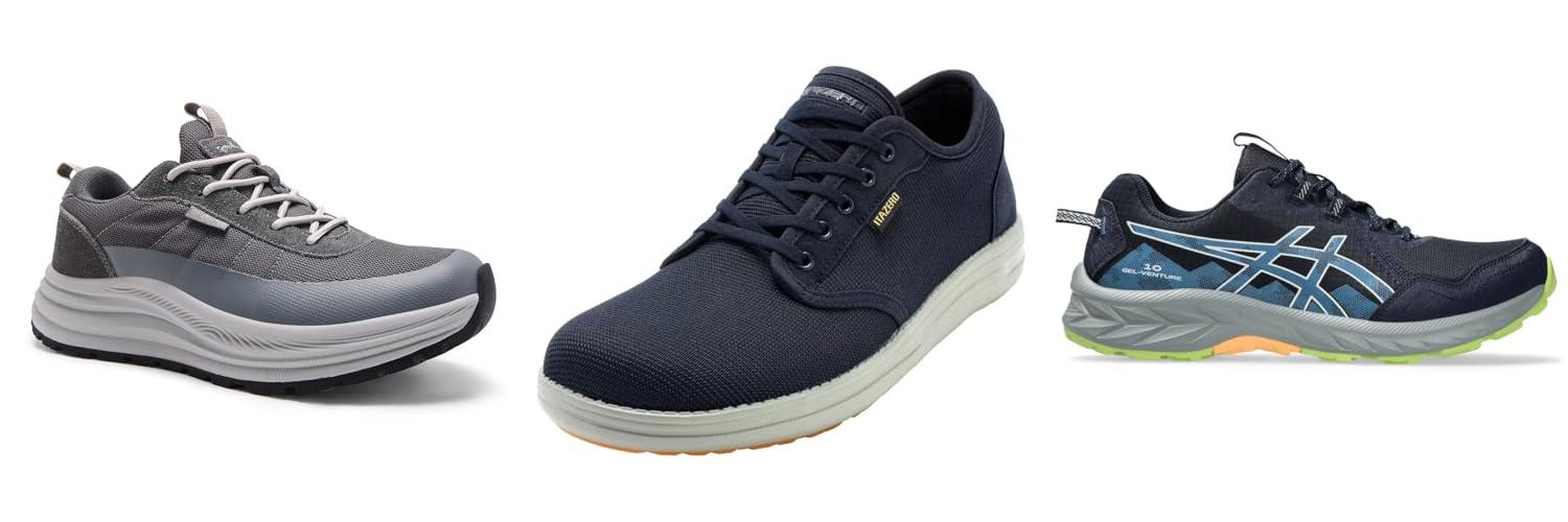 Top 5 Walking Shoes For Men: Plantar Fasciitis Relief